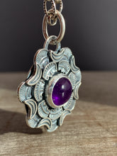 Load image into Gallery viewer, Amethyst medallion