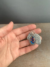 Load image into Gallery viewer, Our Lady of Guadalupe and millefiori charm set