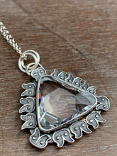 Load image into Gallery viewer, Vintage Swarovski prism medallion