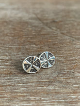 Load image into Gallery viewer, Maltese cross stud earrings