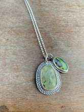 Load image into Gallery viewer, Prehnite and Aegean Opal pendant collection