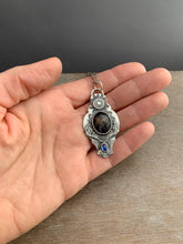 Load image into Gallery viewer, Dendritic quartz with kyanite