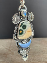 Load image into Gallery viewer, Moth Moon Medallion