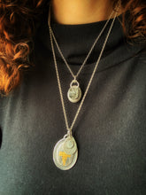 Load image into Gallery viewer, Tourmilated quartz double sided pendant