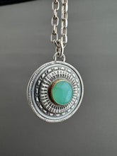 Load image into Gallery viewer, Peruvian opal set in a 22k gold bezel