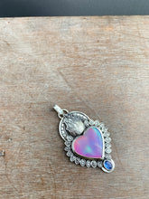 Load image into Gallery viewer, Aura Opal Sacred Heart pendant