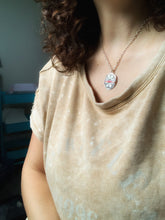 Load image into Gallery viewer, Candy Cane Snowflake Pendant #4