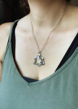 Load image into Gallery viewer, Vintage Swarovski moon prism medallion #2