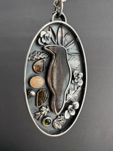 Load image into Gallery viewer, Forest crow necklace