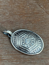Load image into Gallery viewer, Silver fish parable pendant
