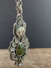Load image into Gallery viewer, Mountain Lion Forest pendant