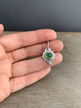 Load image into Gallery viewer, Serpentine charm necklace