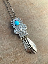 Load image into Gallery viewer, Egyptian turquoise medallion