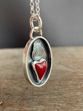 Load image into Gallery viewer, Rosarita Sacred Heart Pendant