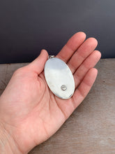 Load image into Gallery viewer, Aurora borealis raven necklace