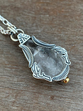 Load image into Gallery viewer, Phantom quartz #1 with 22k gold accent