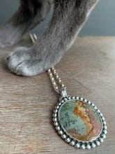 Load image into Gallery viewer, Old stock Rocky Butte Picture Jasper Medallion