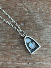 Load image into Gallery viewer, #7 Tiny moonstone charm with 18” rolo chain included