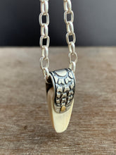 Load image into Gallery viewer, Fossilized woolly mammoth ivory charm