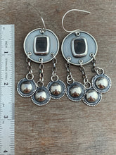 Load image into Gallery viewer, Montana agate jingle earrings