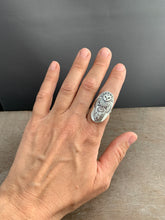 Load image into Gallery viewer, Size 8.5 owl ring