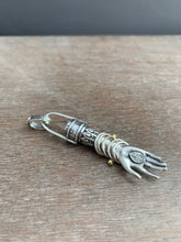 Load image into Gallery viewer, Hand pendant with cross on the palm