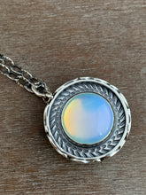 Load image into Gallery viewer, Opalite glass fish pendant