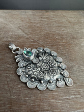 Load image into Gallery viewer, Mystic Topaz Sacred Heart pendant