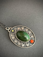 Load image into Gallery viewer, Vesuvianite pendant