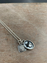 Load image into Gallery viewer, “Crazy plant lady ” succulent charm necklace