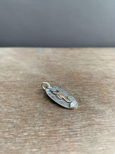 Load image into Gallery viewer, Sterling silver and bronze scorpion pendant