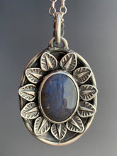 Load image into Gallery viewer, Labradorite double sided pendant