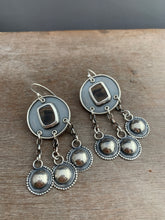 Load image into Gallery viewer, Montana agate jingle earrings