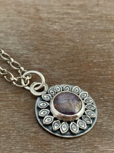 Load image into Gallery viewer, Ruby/sapphire double sided medallion