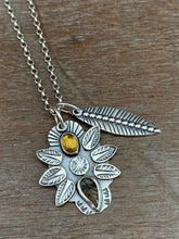 Load image into Gallery viewer, Tourmaline Leaf Charm Set