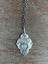 Load image into Gallery viewer, Sacred heart charm necklace
