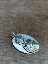 Load image into Gallery viewer, Bear and Bee Large Charm