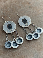 Load image into Gallery viewer, Montana agate jingle earrings
