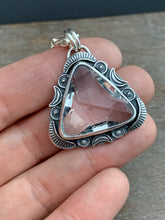 Load image into Gallery viewer, Vintage Swarovski moon prism medallion #3