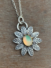 Load image into Gallery viewer, Opal charm set in 22k gold