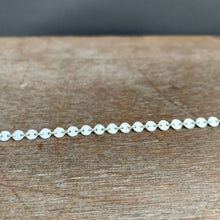 Load image into Gallery viewer, Add a chain to a necklace, small sparkly 4mm sequin sterling chain