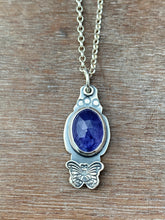 Load image into Gallery viewer, Tanzanite Butterfly charm