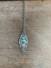 Load image into Gallery viewer, Owl pendant #11 - Turquoise