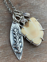 Load image into Gallery viewer, Fossilized walrus ivory charm set