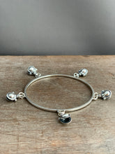 Load image into Gallery viewer, Sterling silver Jingle bangle