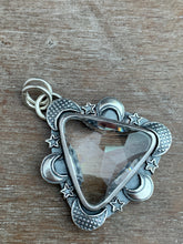Load image into Gallery viewer, Vintage Swarovski moon prism medallion #2