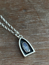 Load image into Gallery viewer, #5 Tiny moonstone charm with 18” rolo chain included