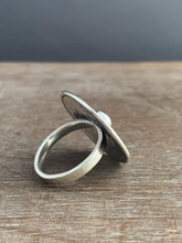 Load image into Gallery viewer, Labradorite Shield Ring Size 8