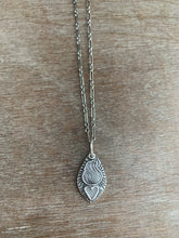 Load image into Gallery viewer, Sacred heart silver charm
