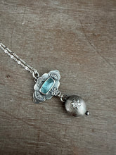 Load image into Gallery viewer, Kyanite and handmade bell.